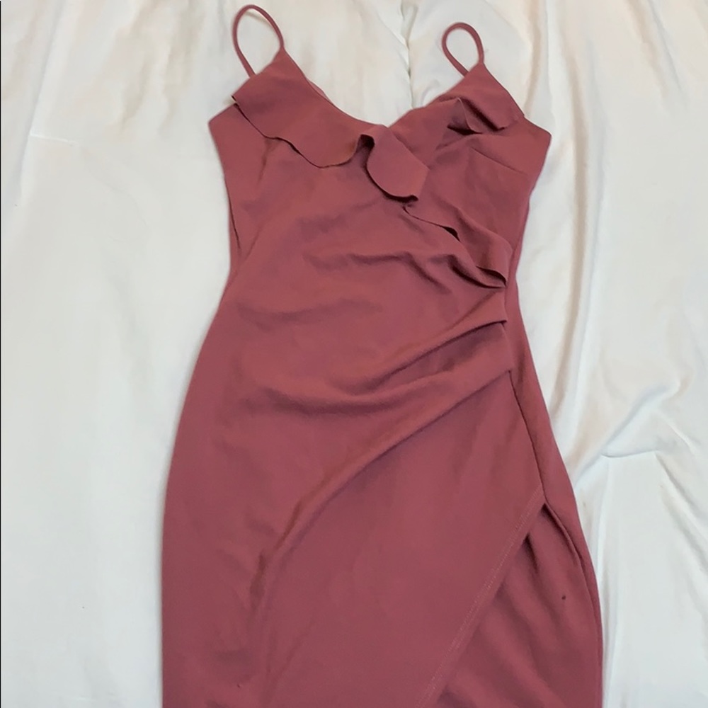Mauve Windsor mini dress
